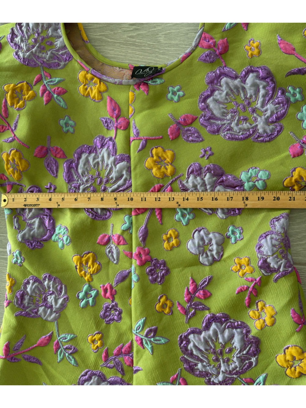 ARIANNE ELMY FREE PEOPLE Good Luck Dress in Retro Green Size Small VGUC - Picture 7 of 10